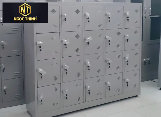 Tủ locker thấp 20 ngăn 20C5K Tủ locker thấp 20 ngăn 20C5K